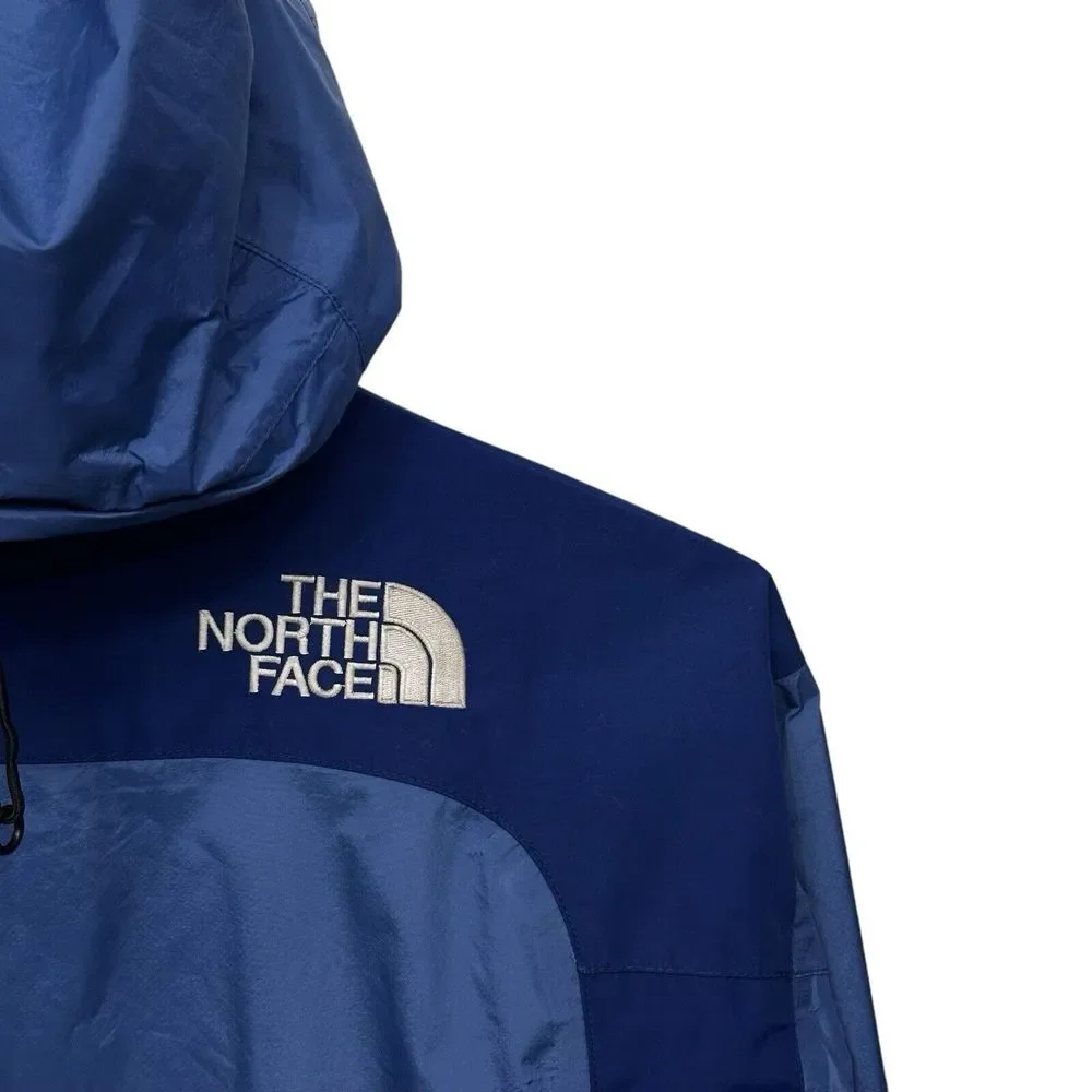 Vintage THE NORTH FACE Gortex Full Zip Rain Jacket 90s TNF Women Sz S Shell Only